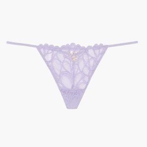 NWT Savage Not Sorry Lace String Thong